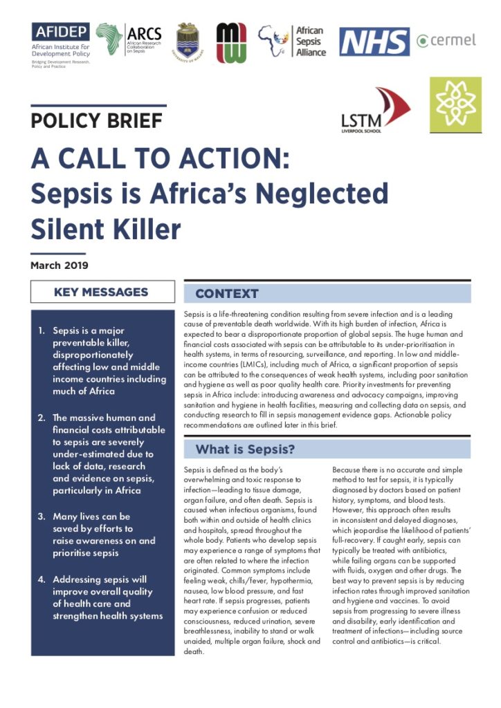 A Call to Action: Sepsis is Africa's Neglected Silent Killer - African ...