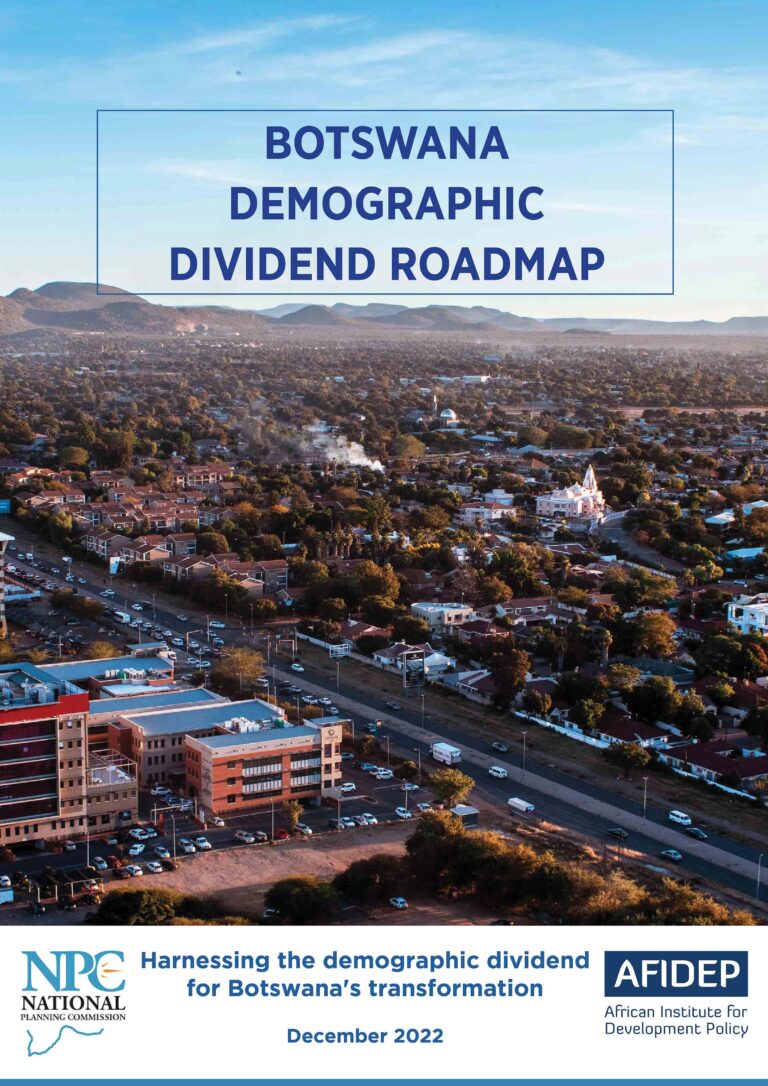 Botswana Demographic Dividend Roadmap African Institute for