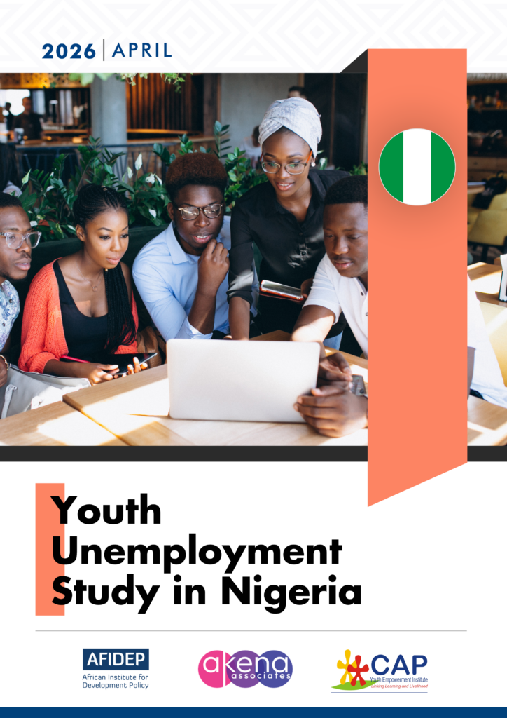 YOUTH UNEMPLOYMENT STUDY IN NIGERIA - African Institute for Development ...